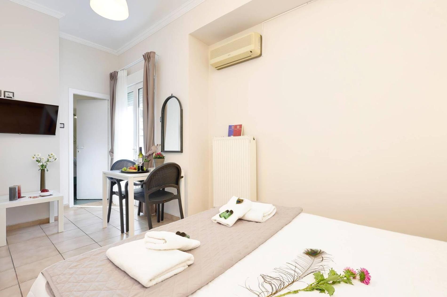 Silver Athens Double Room Buitenkant foto
